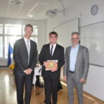 prejemnik pohvale za najboljšo diplomsko nalogo po mnenju Komisije za spremljanje in zagotavljanje kakovosti Višje strokovne šole šla, inženir kmetijstva in krajine Domen Cej