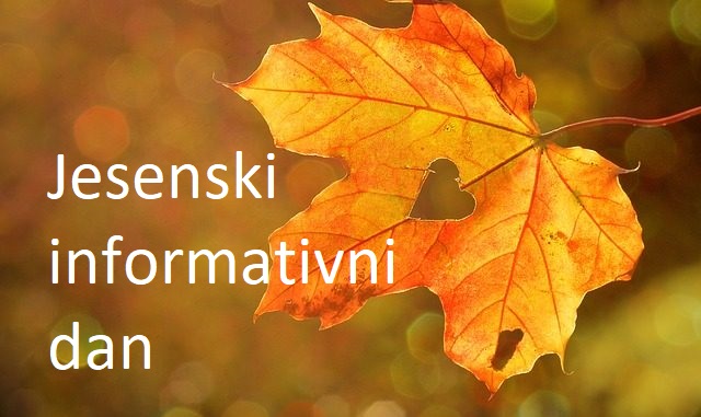 Jesenski informativni dan